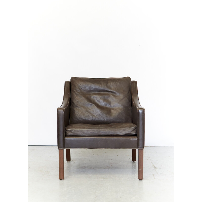 Vintage club armchair 2207 by Børge Mogensen for Fredericia Stolefabrik