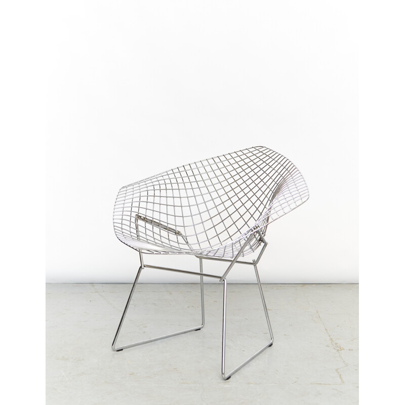 Fauteuil vintage Diamond par Harry Bertoia pour Knoll International