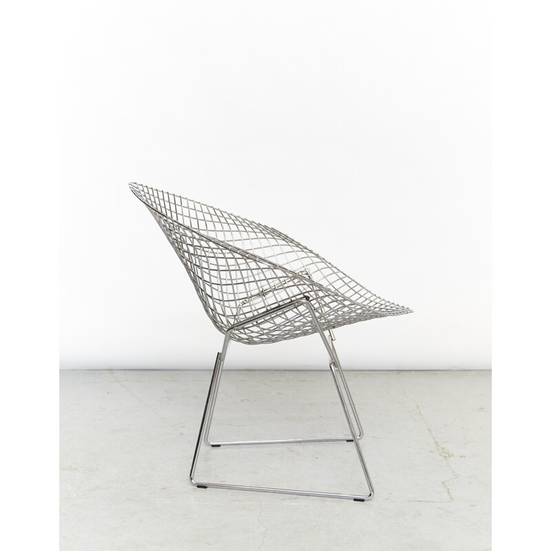 Vintage Diamond armchair by Harry Bertoia for Knoll International