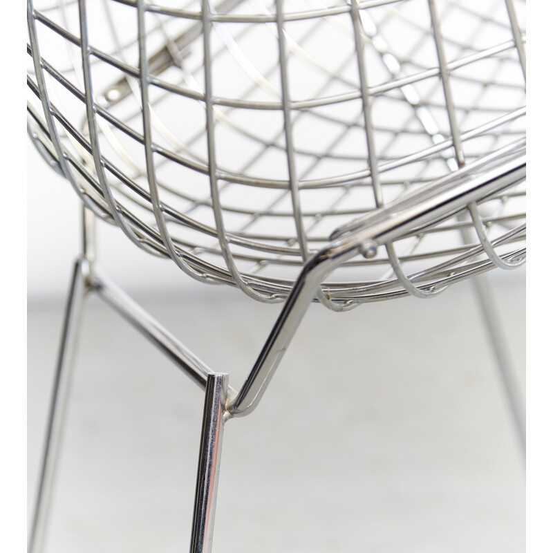 Vintage Diamond armchair by Harry Bertoia for Knoll International