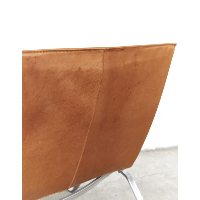 Vintage Pk22 armchair by Poul Kjærholm for E. Kold Christensen, 1955