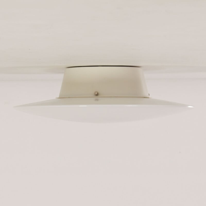 Vintage Eklipta ceiling lamp by Arne Jacobsen for Louis Poulsen, 1950s