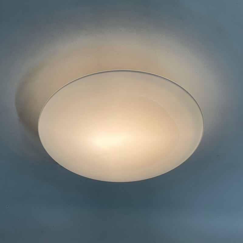 Vintage Eklipta ceiling lamp by Arne Jacobsen for Louis Poulsen, 1950s