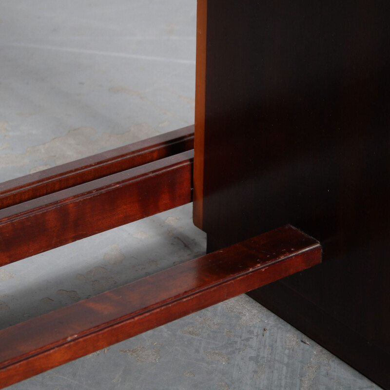 Vintage two-toned nesting tables, Netherlands 1930s