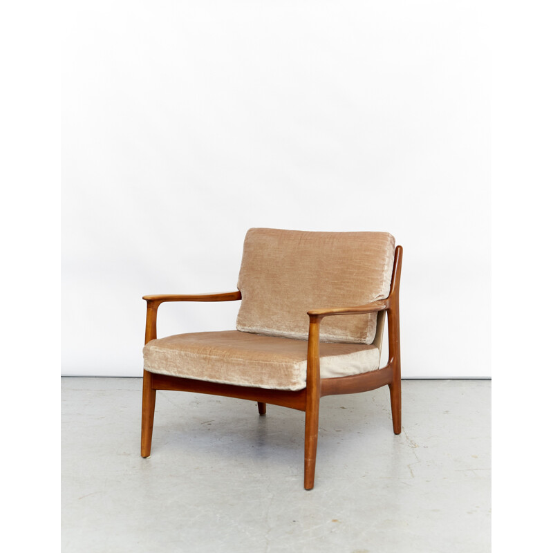 Vintage-Sessel aus Kirschholz von Eugen Schmidt für Soloform