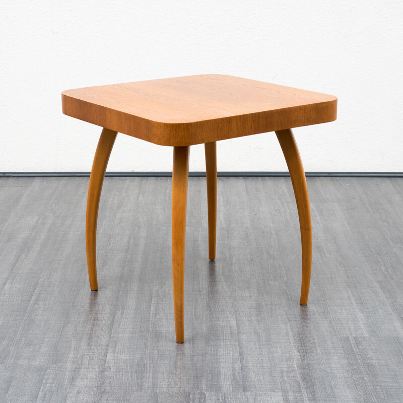 "H-259" oak coffee table, J. HALABALA - 1940s