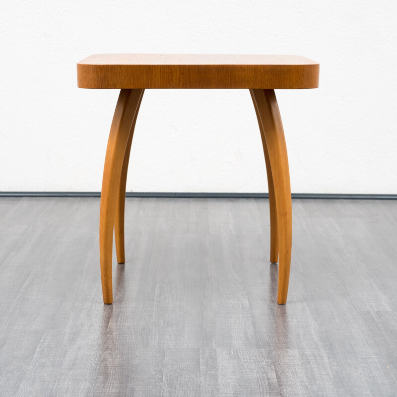 "H-259" oak coffee table, J. HALABALA - 1940s