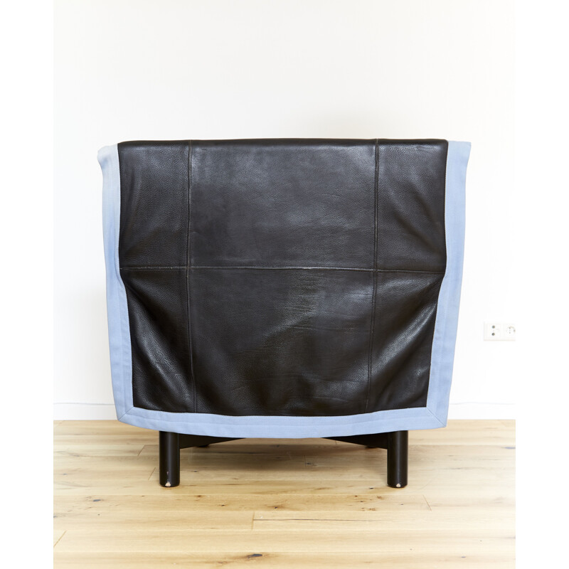 Vintage Sinbad armchair by Vico Magistretti for Cassina, 1981