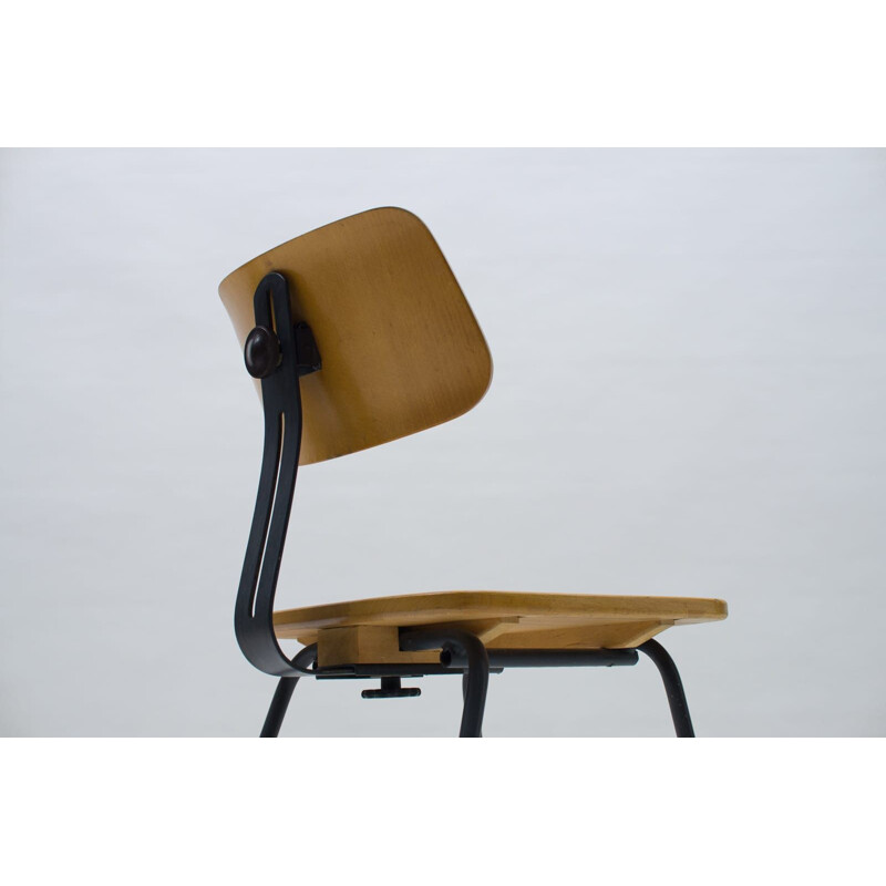 Ensemble de 4 chaises d'architecte Art Déco vintage par Ama Elastik, 1950