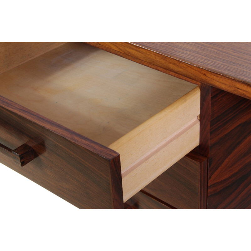 Mid century desk in rosewood, Henning JENSEN - 1960s