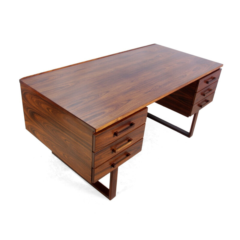 Mid century desk in rosewood, Henning JENSEN - 1960s