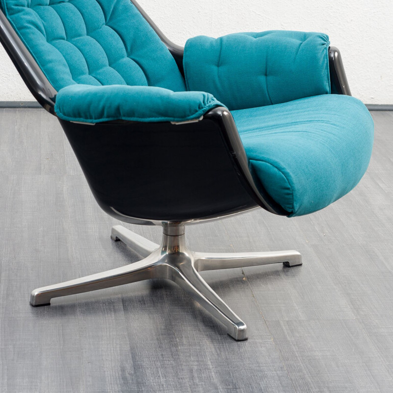 Vintage lounge chair by Alf Svensson & Yngvar Sandström for Dux, 1970s