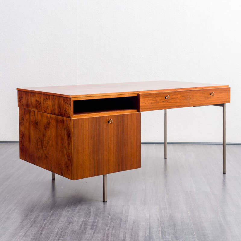 Mid-century rosewood desk, 1960s