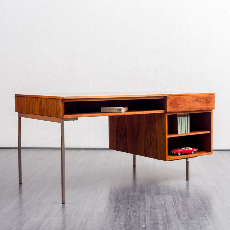 Mid-century rosewood desk, 1960s