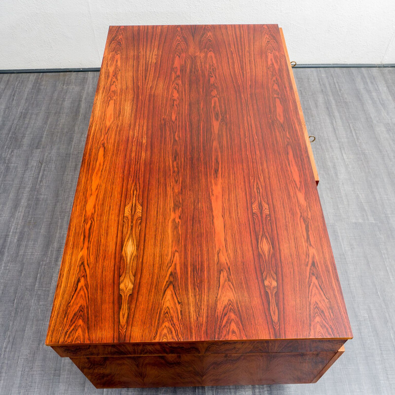 Mid-century rosewood desk, 1960s