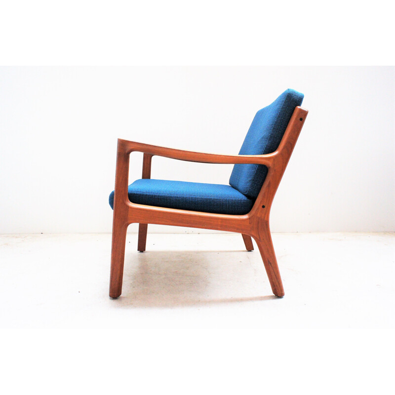 Pair of vintage Scandinavian teak armchairs by Ole Wanscher, Denmark 1960