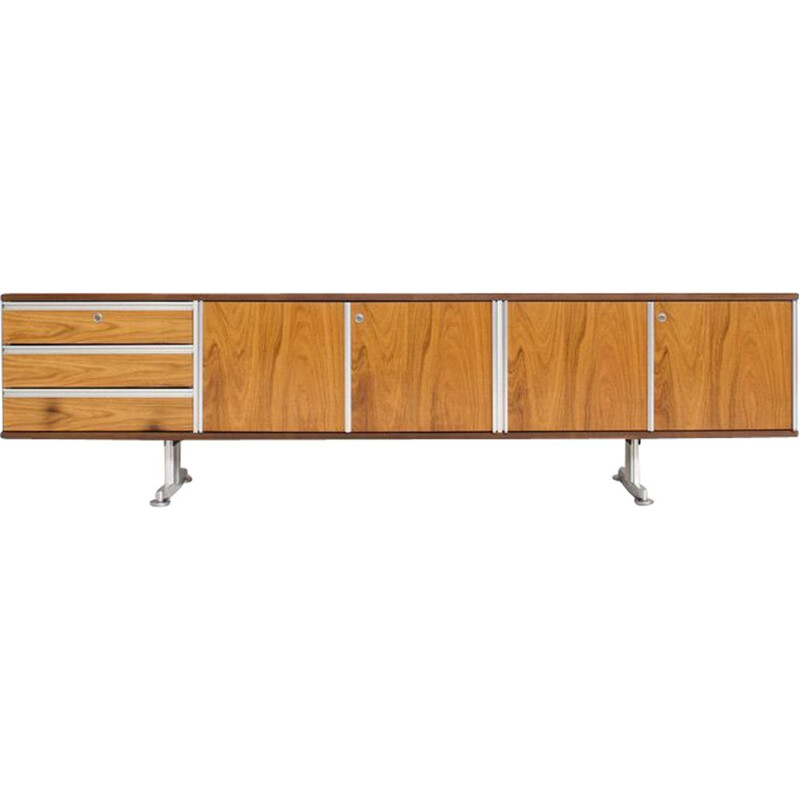 Vintage rosewood sideboard by Georges Frydman for Efa, 1970