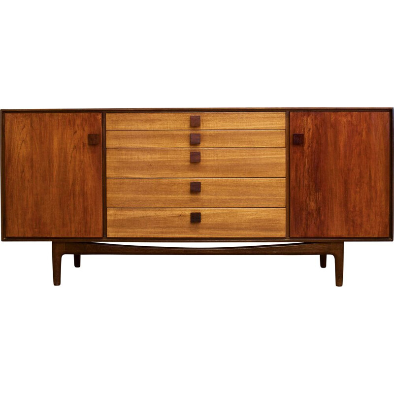 Teak vintage sideboard by IB Kofod Larsen for G-Plan, 1960s