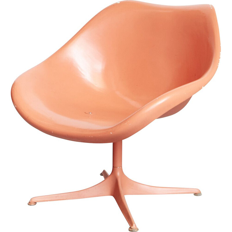 Vintage fiberglas armchair Sedia by Horst Brüning for Cor