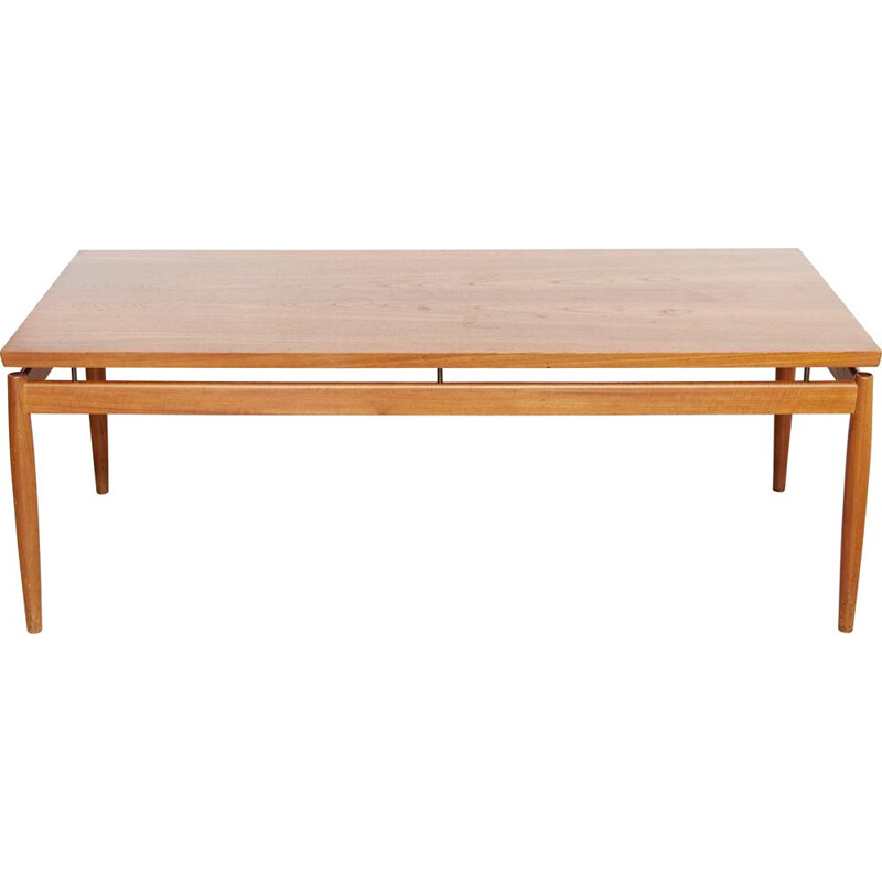 Teak vintage coffee table by Grete Jalk for France & Søn