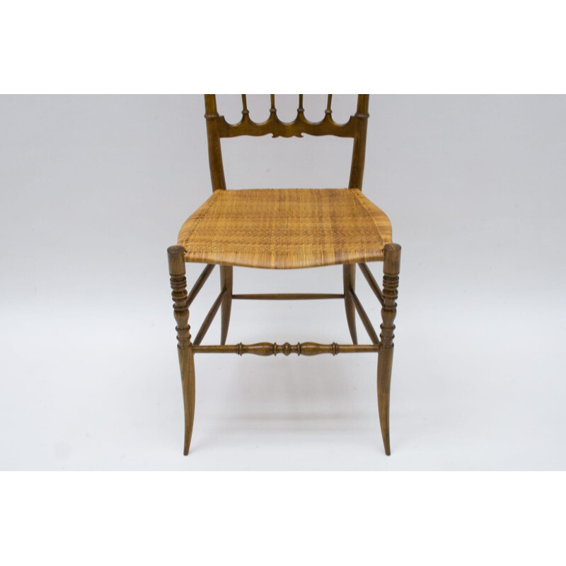 Vintage Chiavari stoel in Rocca hout, 1960