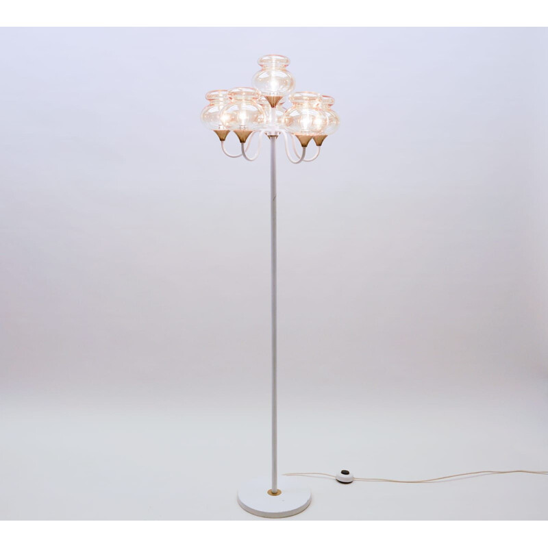 Vintage Hollywood Regency sputnik floor lamp, 1960s