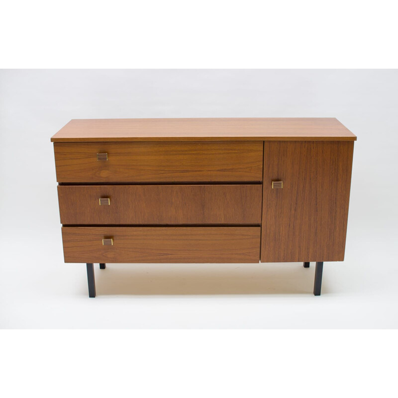 Walnut vintage sideboard, 1960s