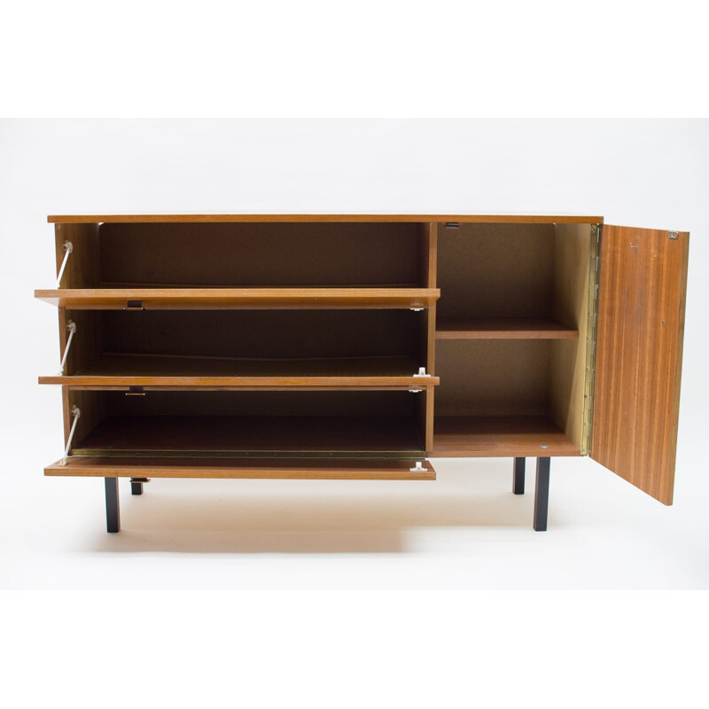 Walnut vintage sideboard, 1960s