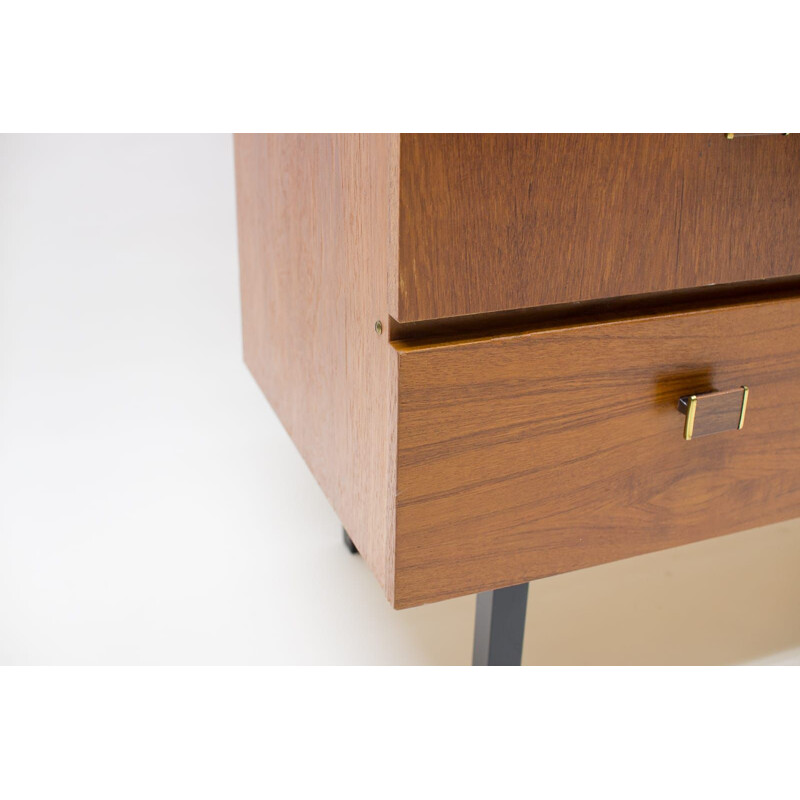 Walnut vintage sideboard, 1960s