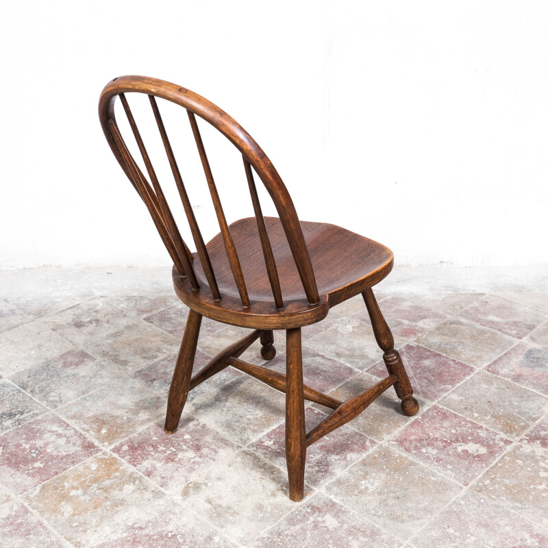 Conjunto de 4 cadeiras de faia maciça vintage de Josef Frank para Adolf Loos