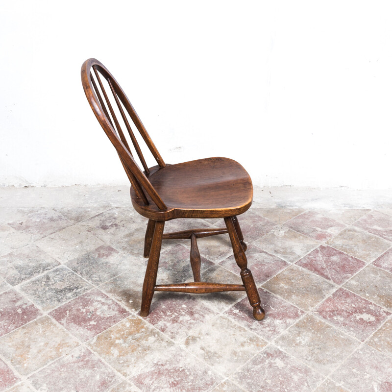 Set of 4 vintage solid beech wood chairs by Josef Frank for Adolf Loos