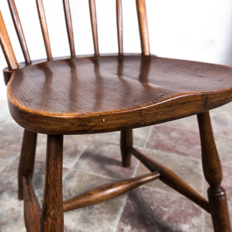 Set of 4 vintage solid beech wood chairs by Josef Frank for Adolf Loos