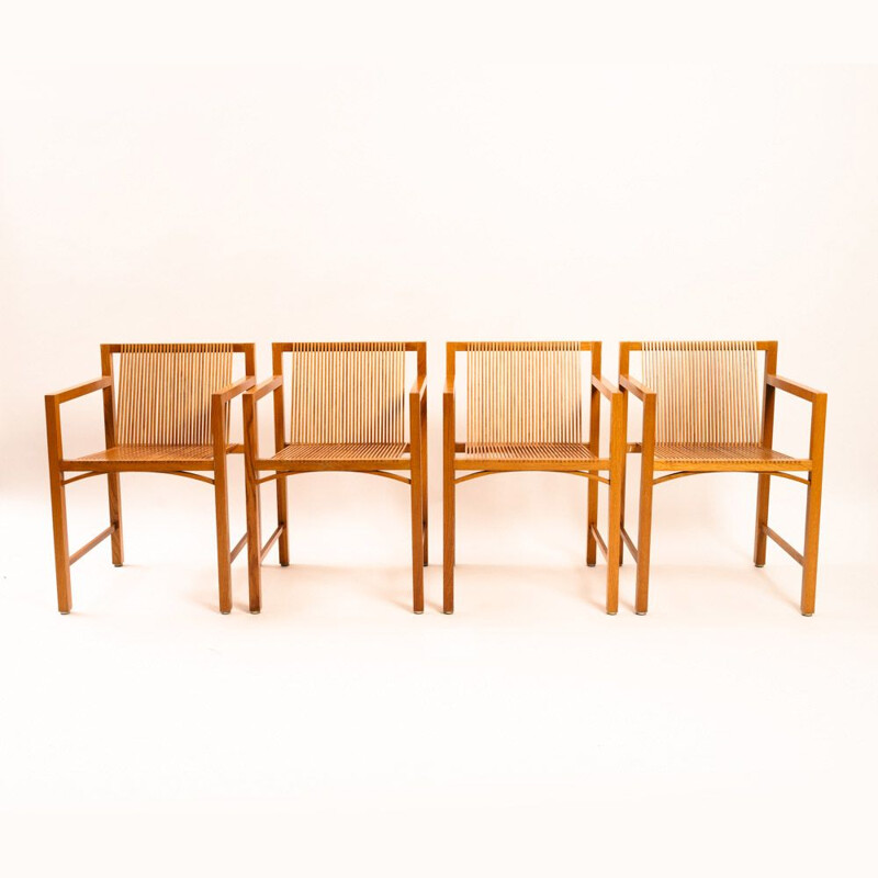 Ensemble de 4 fauteuils vintage 1ère édition de Ruud-jan Kokke pour Metaform, Pays-Bas 1984