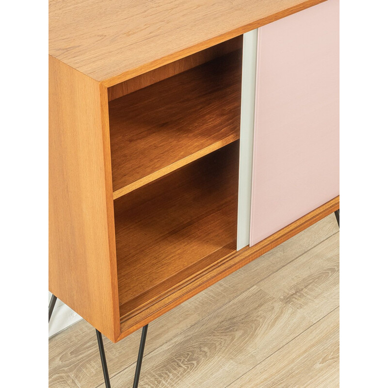 Vintage teak sideboard with two sliding doors by Oldenburger Möbelwerkstätten, Germany 1950