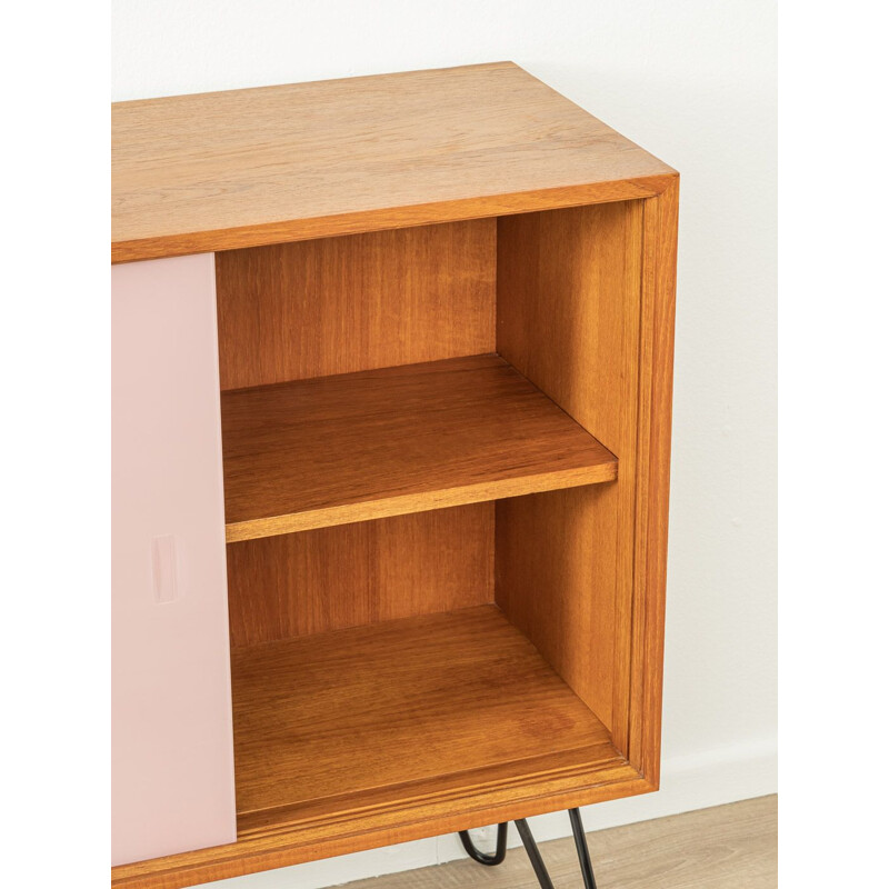 Vintage teak sideboard with two sliding doors by Oldenburger Möbelwerkstätten, Germany 1950