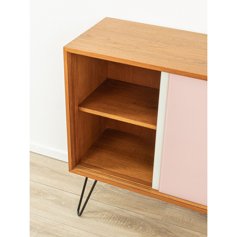 Vintage Teakholz Sideboard mit zwei Schiebetüren von Oldenburger Möbelwerkstätten, Deutschland 1950