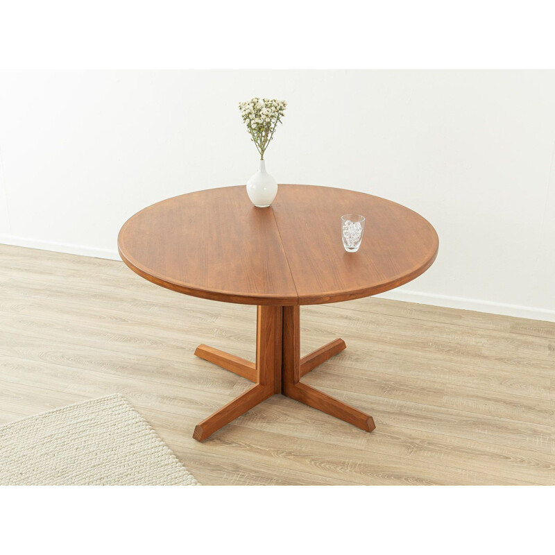 Table à manger vintage en bois, Danemark 1960