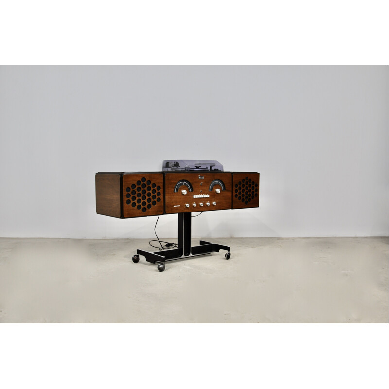 Vintage stereo radio Rr-126 by F.lli Castiglioni for Brionvega, 1960