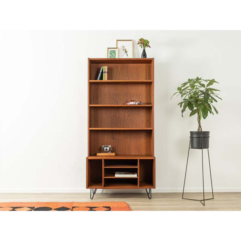 Vintage teak bookcase by Aejm Møbler, Denmark 1960s