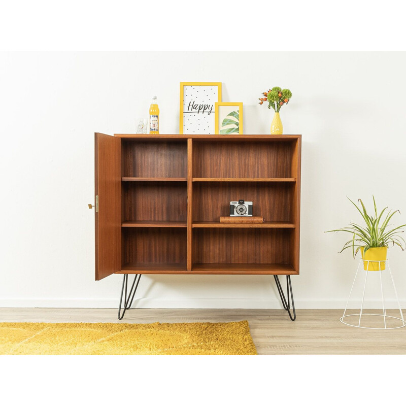 Teak vintage highboard by Wk Möbel, Germany 1960s