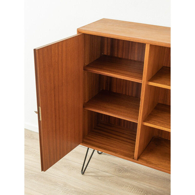 Teak vintage highboard by Wk Möbel, Germany 1960s