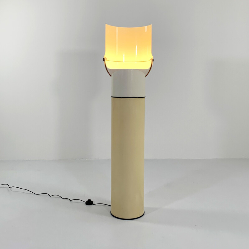 Vintage Pileo Mezzo floor lamp by Gae Aulenti for Artemide, 1970s