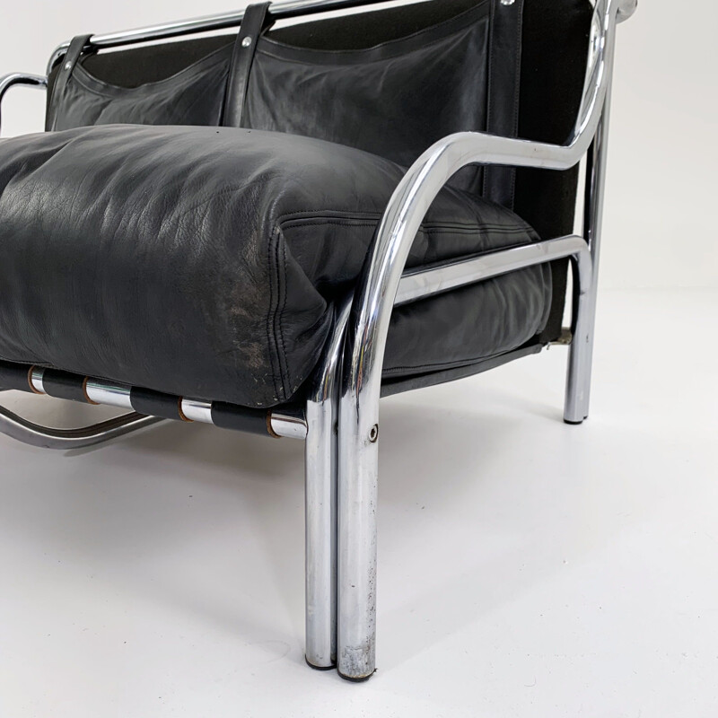 Vintage Stringa 2-seater sofa by Gae Aulenti for Poltronova, 1960s