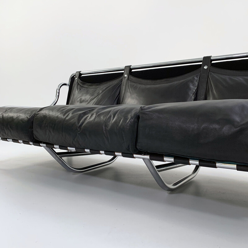 Vintage Stringa 3-seater sofa by Gae Aulenti for Poltronova, 1960s