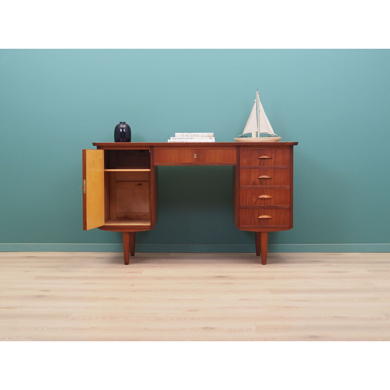 Teak vintage desk, Denmark 1970s