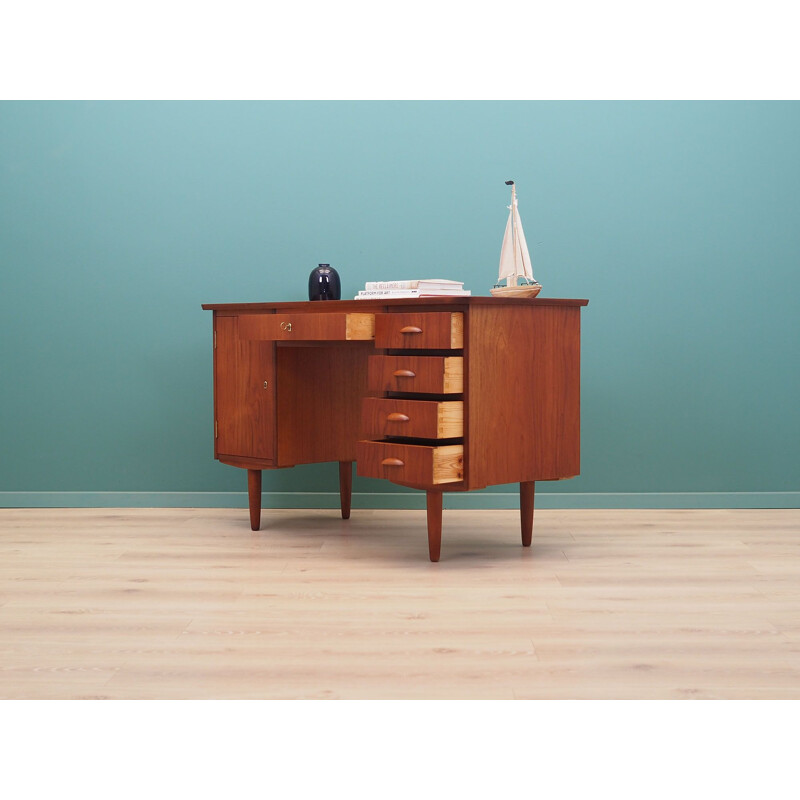 Teak vintage desk, Denmark 1970s