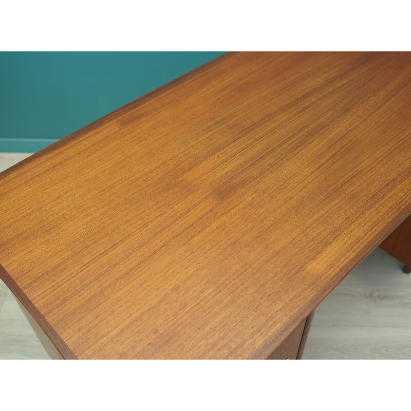 Teak vintage desk, Denmark 1970s