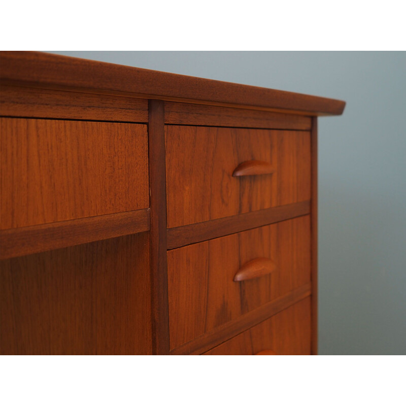 Teak vintage desk, Denmark 1970s