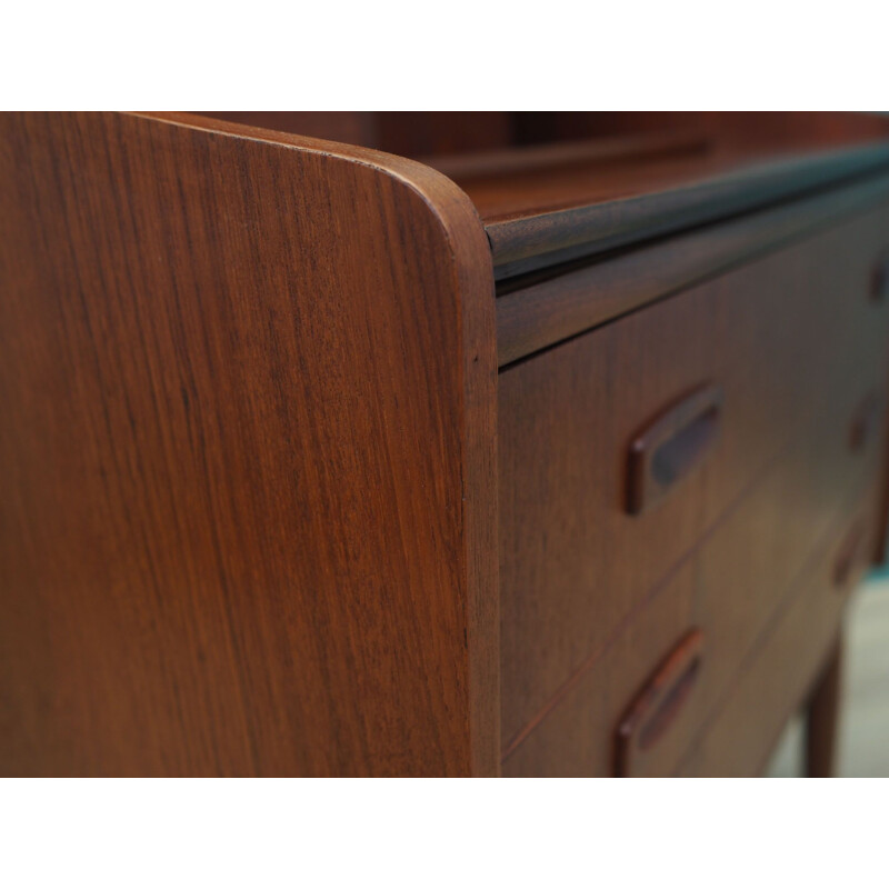 Teak vintage secretary, Denmark 1960s