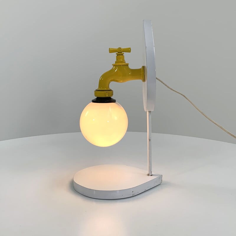 Vintage table lamp "Rubinetto" by Lapo Binazzi, 1980s